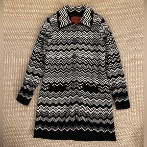 Missoni for Target long knit sweater jacket